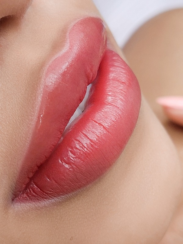 Referencia visual de labios con Lipstick Effect